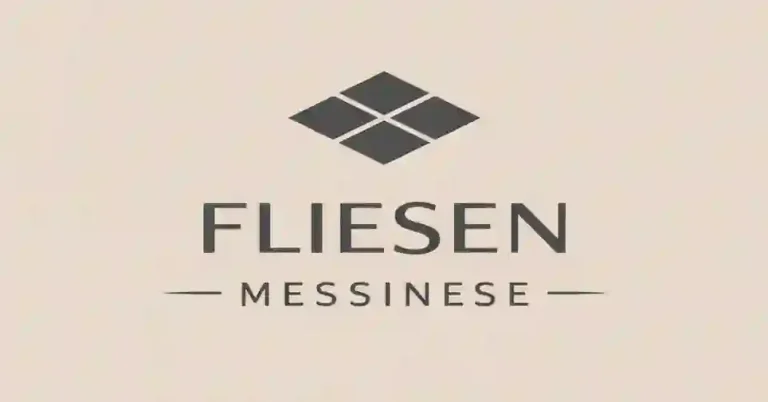Logo von Fliesen Messinese mit einem grafischen Fliesenmuster.